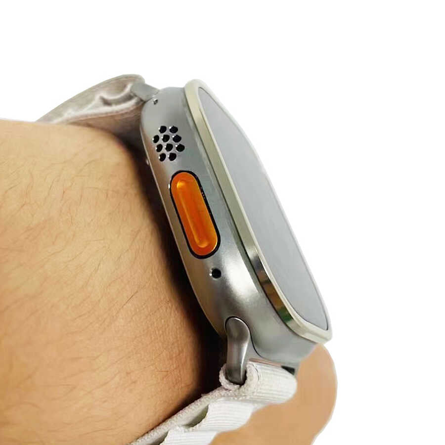 Watch Ultra 49mm Zore Metal Kasa Koruyucu Saat Çerçevesi