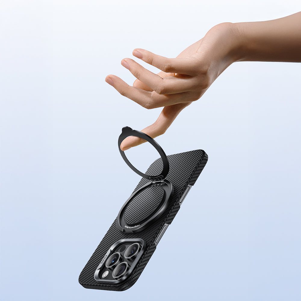 Benks L56 Magnetik 360 Derece Dönebilen ArmorPop Kevlar Tasarımlı Parmak Ring Stand