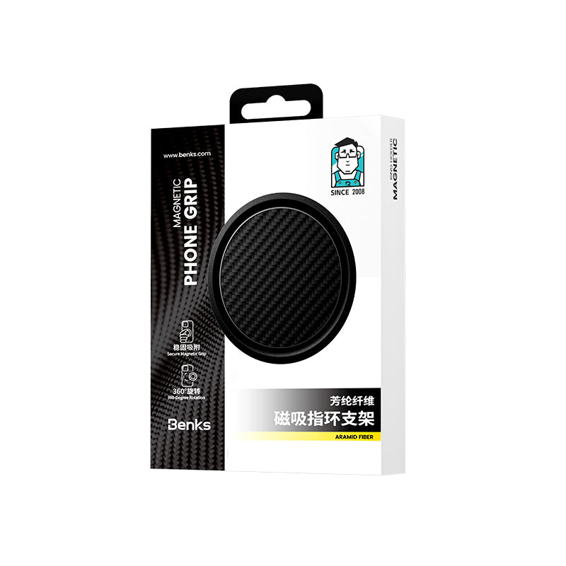 Benks L56 Magnetik 360 Derece Dönebilen ArmorPop Kevlar Tasarımlı Parmak Ring Stand