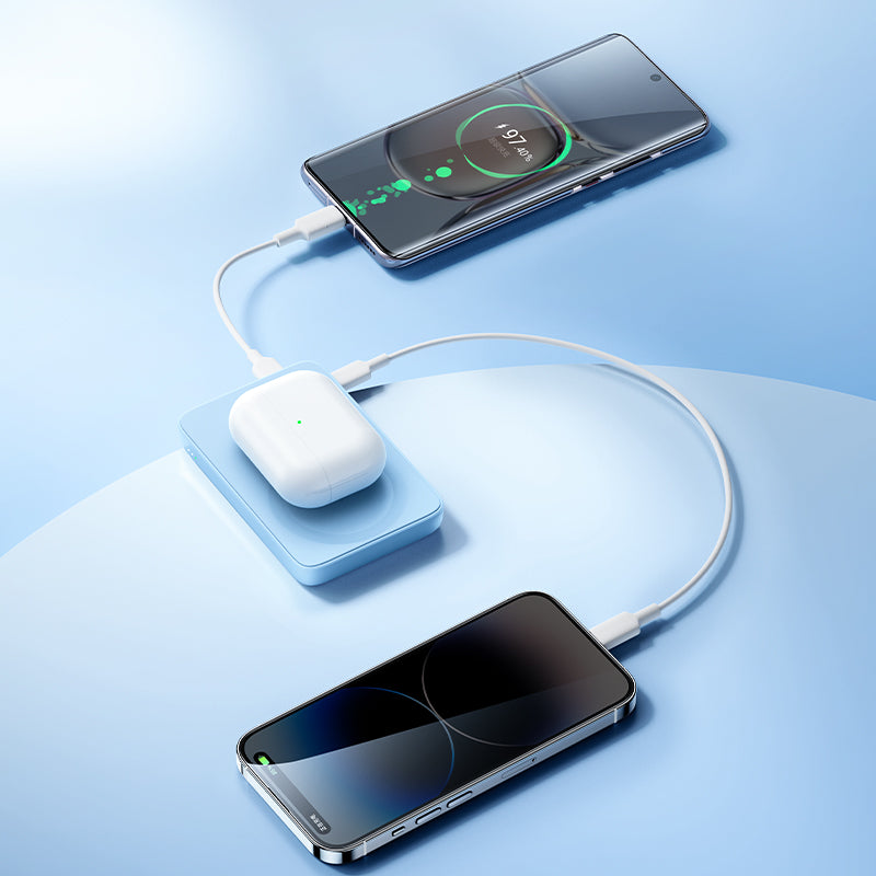 Benks MP07 M-safe Magnetik İnce Tasarımlı Powerbank 10000mAh iPhone 12-13-14 Serisi