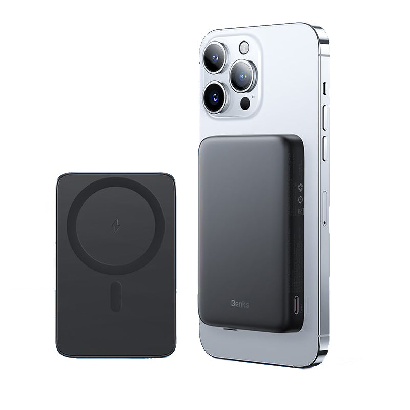 Benks MP07 M-safe Magnetik İnce Tasarımlı Powerbank 10000mAh iPhone 12-13-14 Serisi