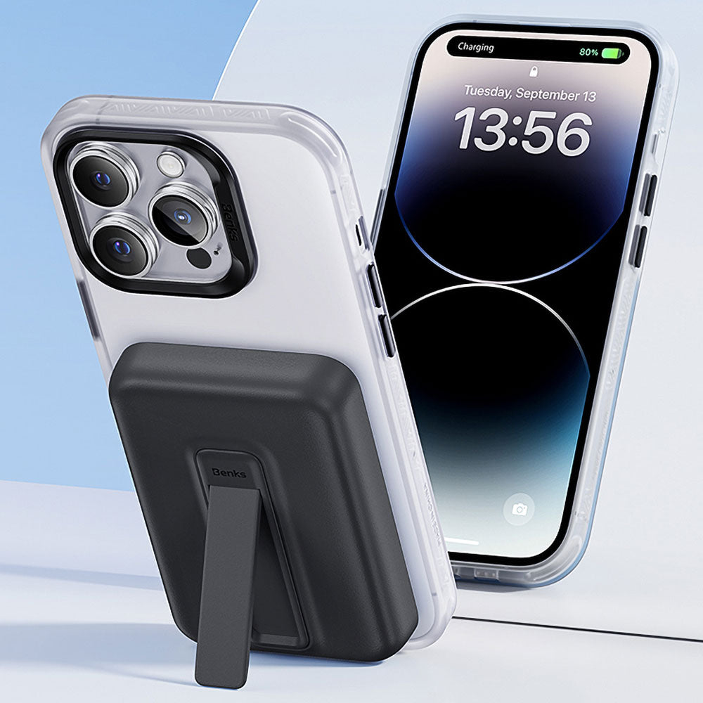 Benks MP09 M-safe Magnetik Standlı İnce Tasarımlı Powerbank 6000mAh