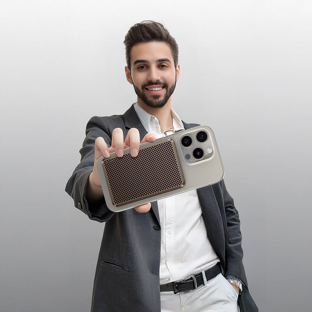 Benks MP15 ArmorGo M-safe Şarj Özellikli Ultra İnce ArmorTint Serisi Aramid Fiber Powerbank 15W 5000mAh