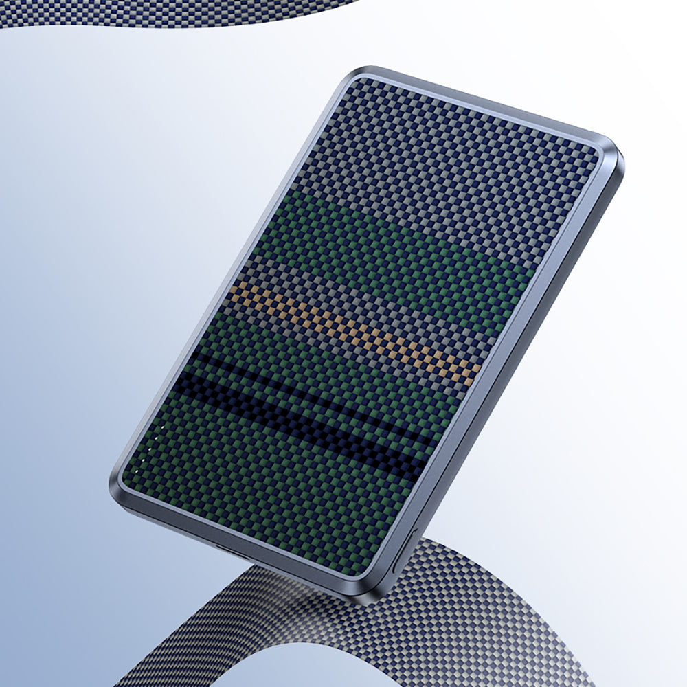 Benks MP16 ArmorGo M-safe Şarj Özellikli Ultra İnce Aurora Serisi Aramid Fiber Powerbank 15W 10000mAh