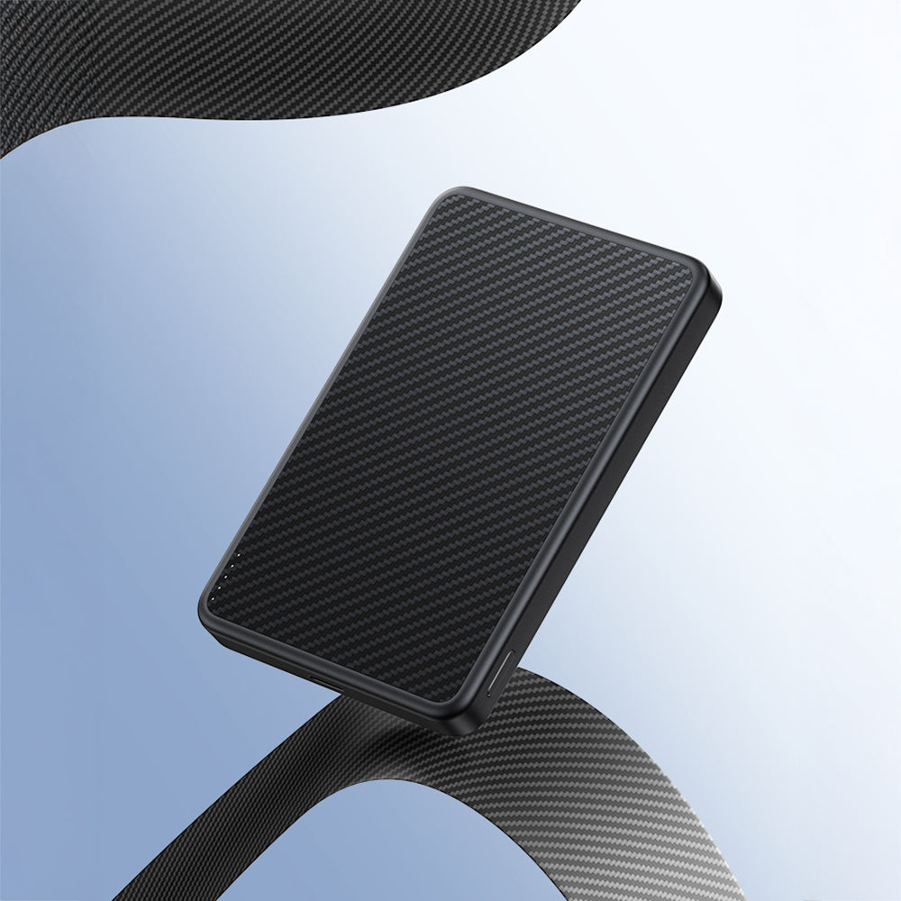 Benks MP17 ArmorGo M-safe Şarj Özellikli 600D Aramid Fiber Qi2 Teknolojili Powerbank 15W 10000mAh