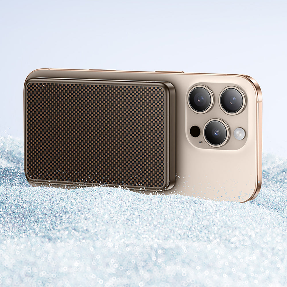 Benks MP17 ArmorGo M-safe Şarj Özellikli ArmorTint Aramid Fiber Qi2 Teknolojili Powerbank 15W 10000mAh