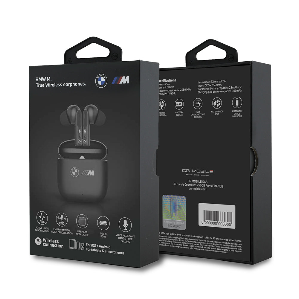 BMW Orijinal Lisanslı ANC/ENC Özellikli Baskı Logolu Bluetooth Kulaklık v5.4