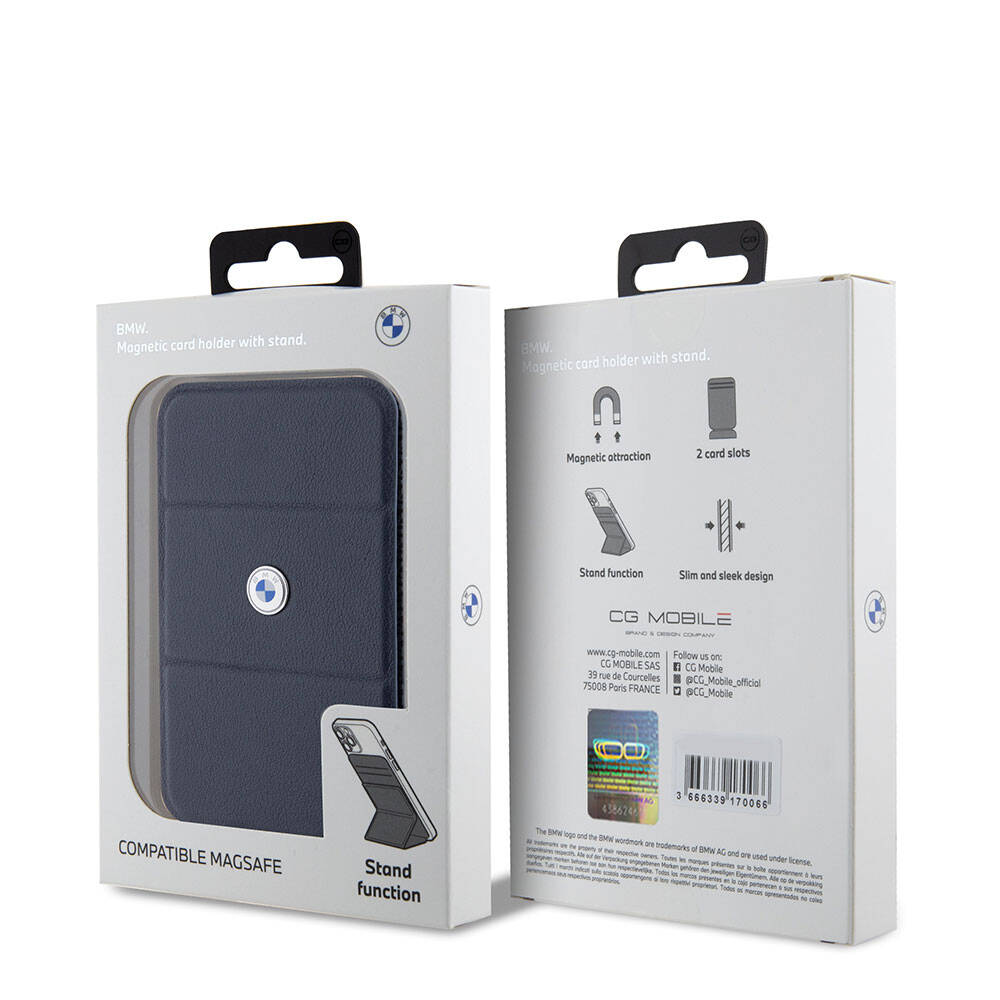 BMW Orijinal Lisanslı Metal Logolu Standlı Magnetik Kartlık