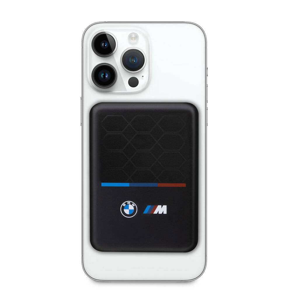 BMW Led Işıklı Göstergeli M-safe Magnetik Orijinal Lisanslı Powerbank 5000 Mah