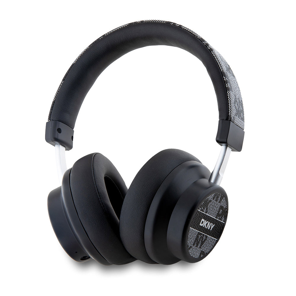 DKNY Orijinal Lisanslı ENC Özellikli PU Logo Desenli Kulak Üstü Bluetooth Kulaklık