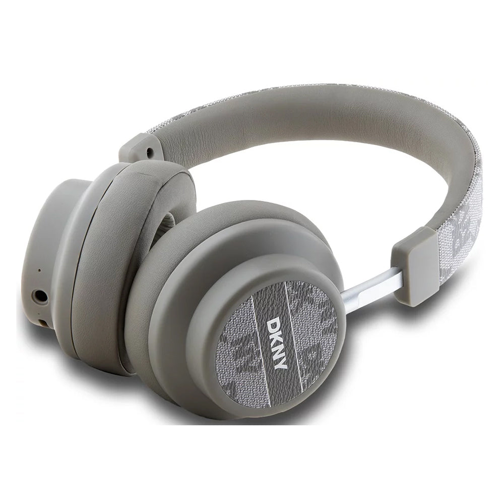 DKNY Orijinal Lisanslı ENC Özellikli PU Logo Desenli Kulak Üstü Bluetooth Kulaklık