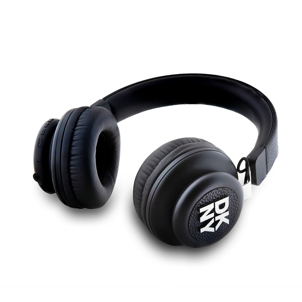 DKNY Orijinal Lisanslı PU Metal Logolu Kulak Üstü Bluetooth Kulaklık