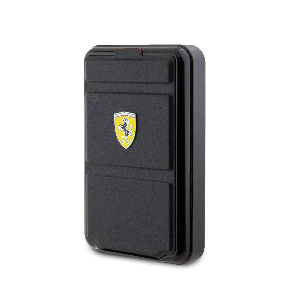 Ferrari 973WP Orijinal Lisanslı M-safe Şarj Özellikli Standlı Metal Logolu Powerbank 10.000mAh