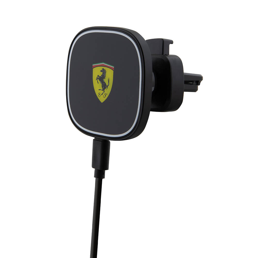 Ferrari Orijinal Lisanslı Havalandırma Tasarım Magnetik Oval Eşkenar Araç Telefon Tutucu
