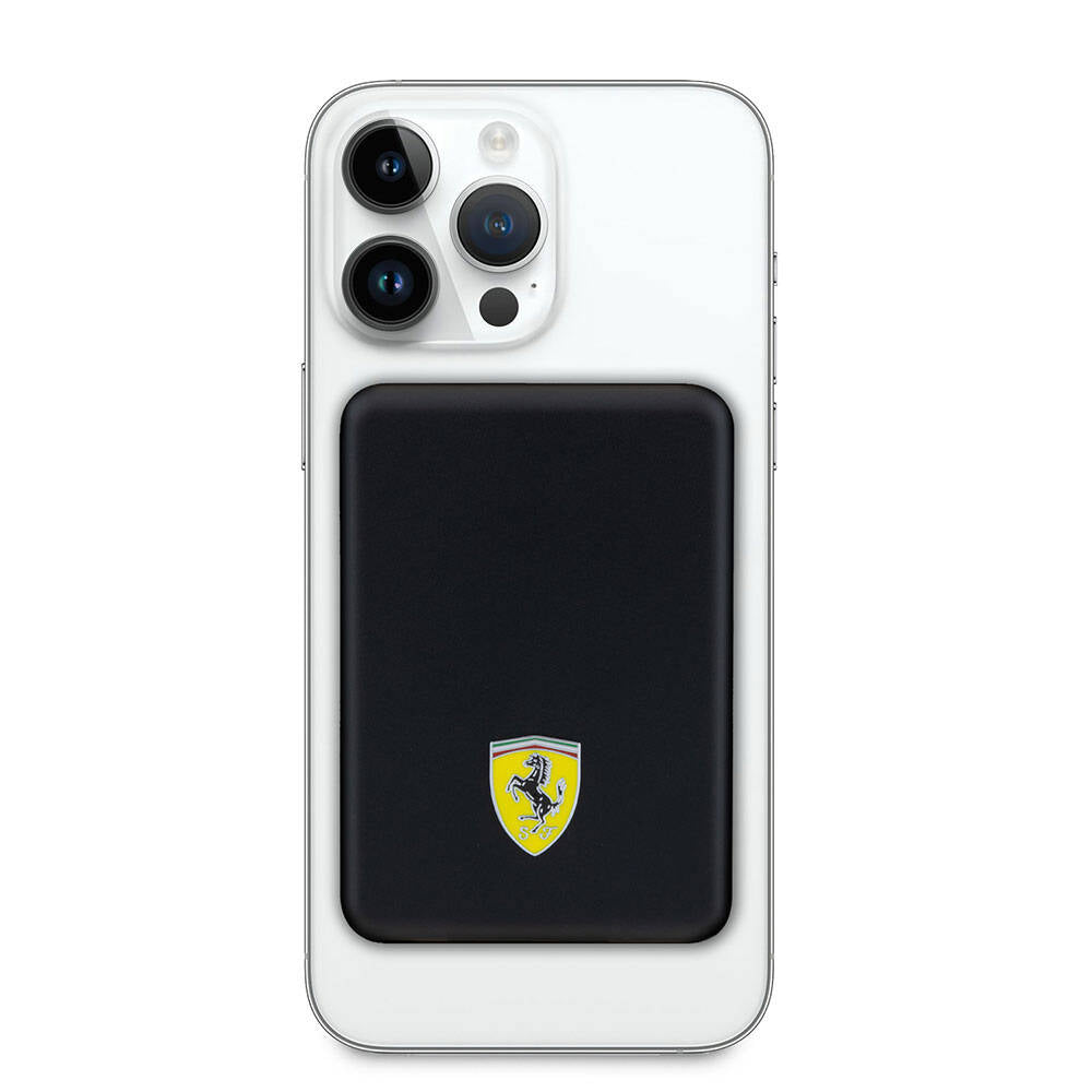 Ferrari Led Işıklı Göstergeli M-safe Magnetik Orijinal Lisanslı Powerbank 5000 Mah