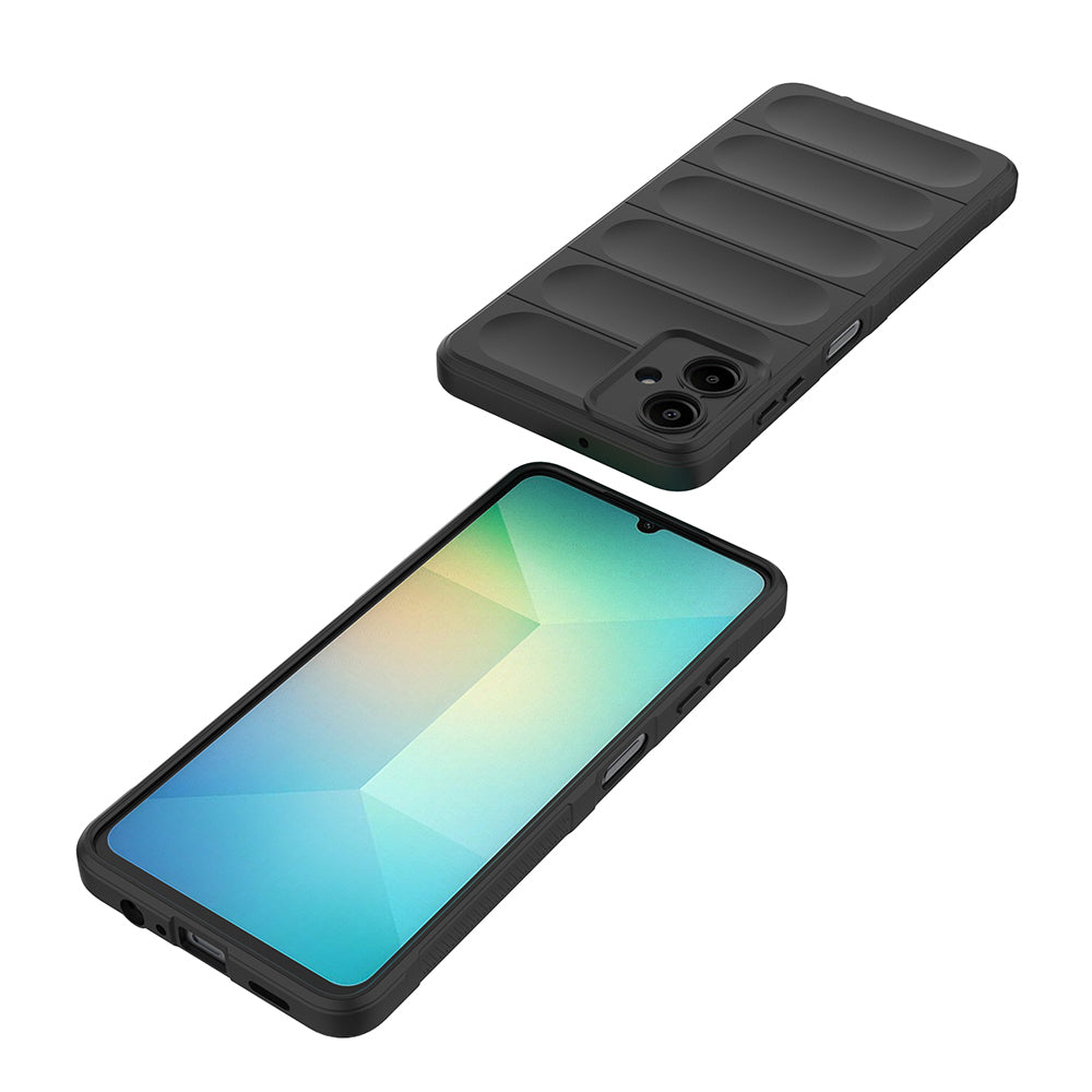 Galaxy A07 Kılıf Esnek TPU Oyuklu Arka Yüzey Tasarımlı Zore Etnik Silikon Kılıf