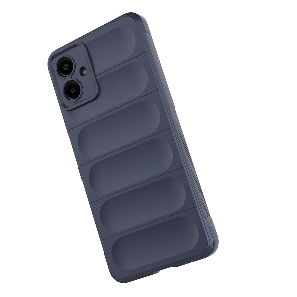 Galaxy A07 Kılıf Esnek TPU Oyuklu Arka Yüzey Tasarımlı Zore Etnik Silikon Kılıf