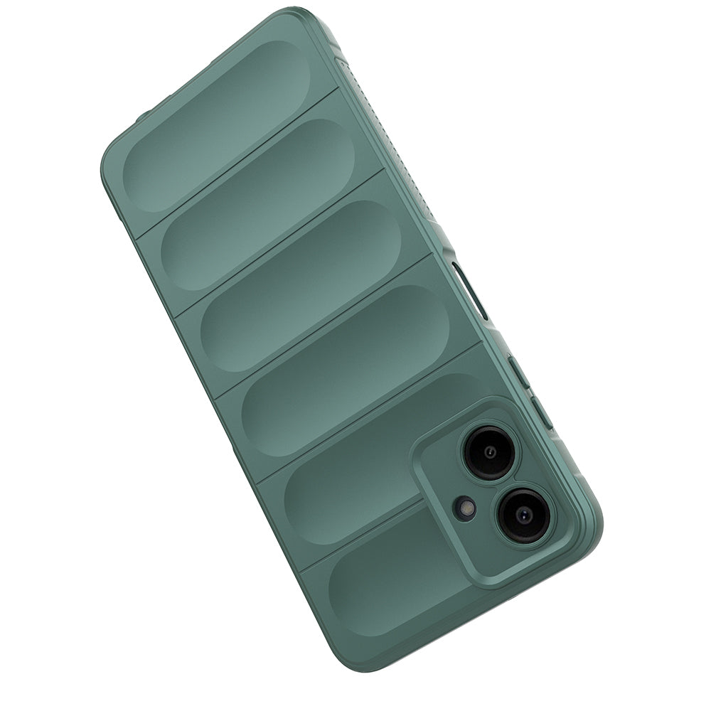 Galaxy A07 Kılıf Esnek TPU Oyuklu Arka Yüzey Tasarımlı Zore Etnik Silikon Kılıf
