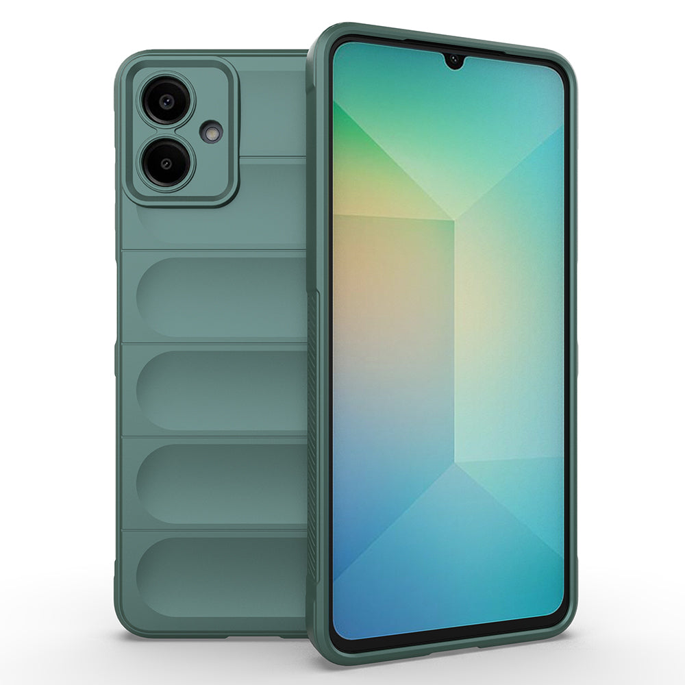 Galaxy A07 Kılıf Esnek TPU Oyuklu Arka Yüzey Tasarımlı Zore Etnik Silikon Kılıf