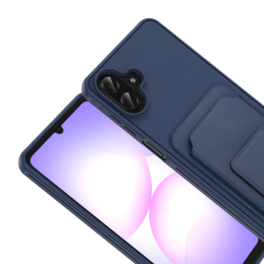 Galaxy A07 Kılıf Kartlıklı TPU Zore Bikart Kılıf