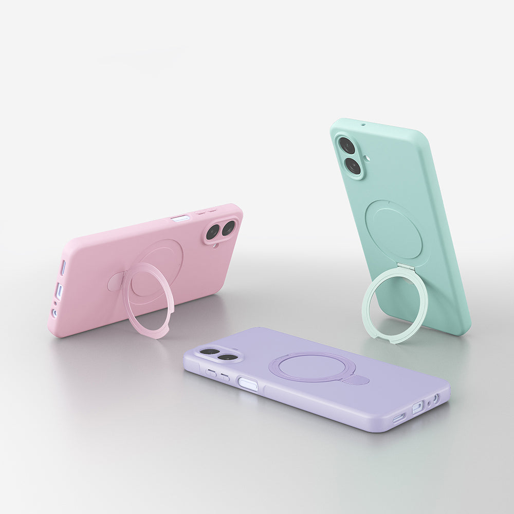 Galaxy A07 Kılıf M-safe Şarj Özellikli Standlı Zore Samara Kılıf