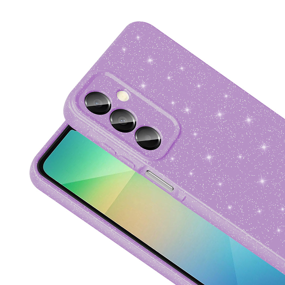 Galaxy A16 Kılıf Kamera Korumalı Simli Lüks Zore Koton Kılıf