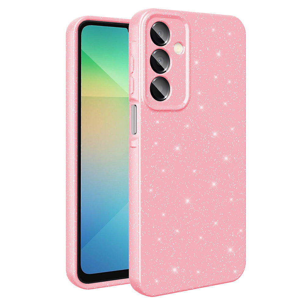 Galaxy A16 Kılıf Kamera Korumalı Simli Lüks Zore Koton Kılıf