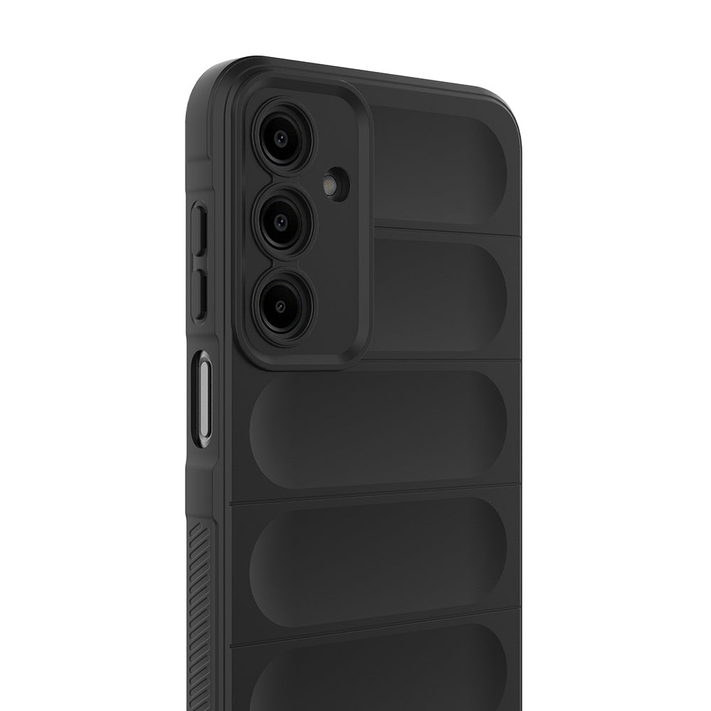 Galaxy A17 Kılıf Esnek TPU Oyuklu Arka Yüzey Tasarımlı Zore Etnik Silikon Kılıf