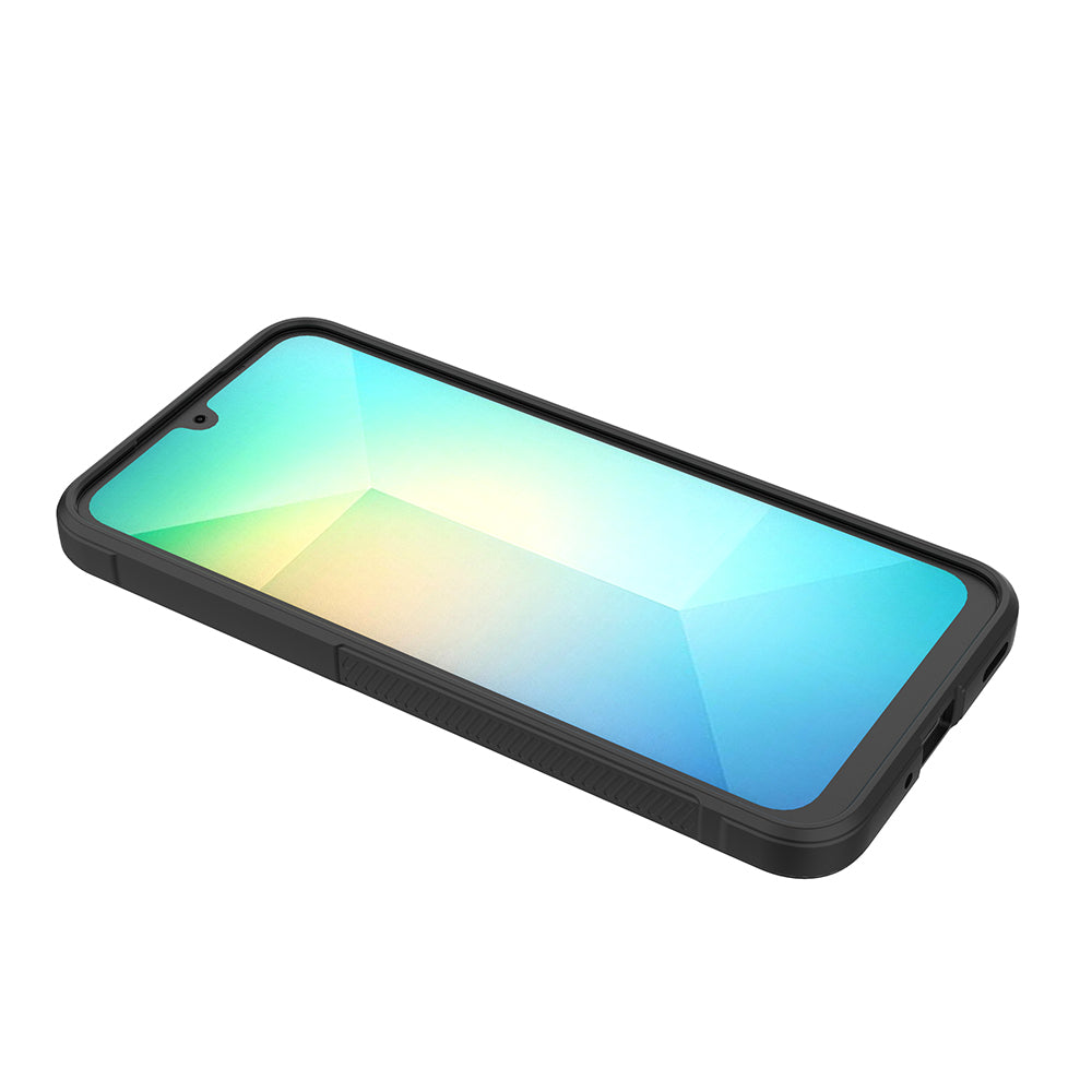 Galaxy A17 Kılıf Esnek TPU Oyuklu Arka Yüzey Tasarımlı Zore Etnik Silikon Kılıf