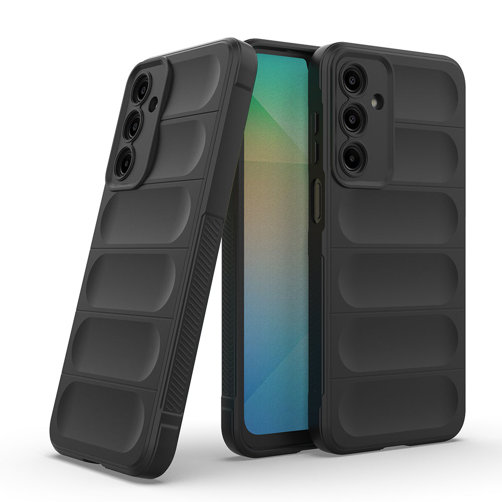 Galaxy A17 Kılıf Esnek TPU Oyuklu Arka Yüzey Tasarımlı Zore Etnik Silikon Kılıf