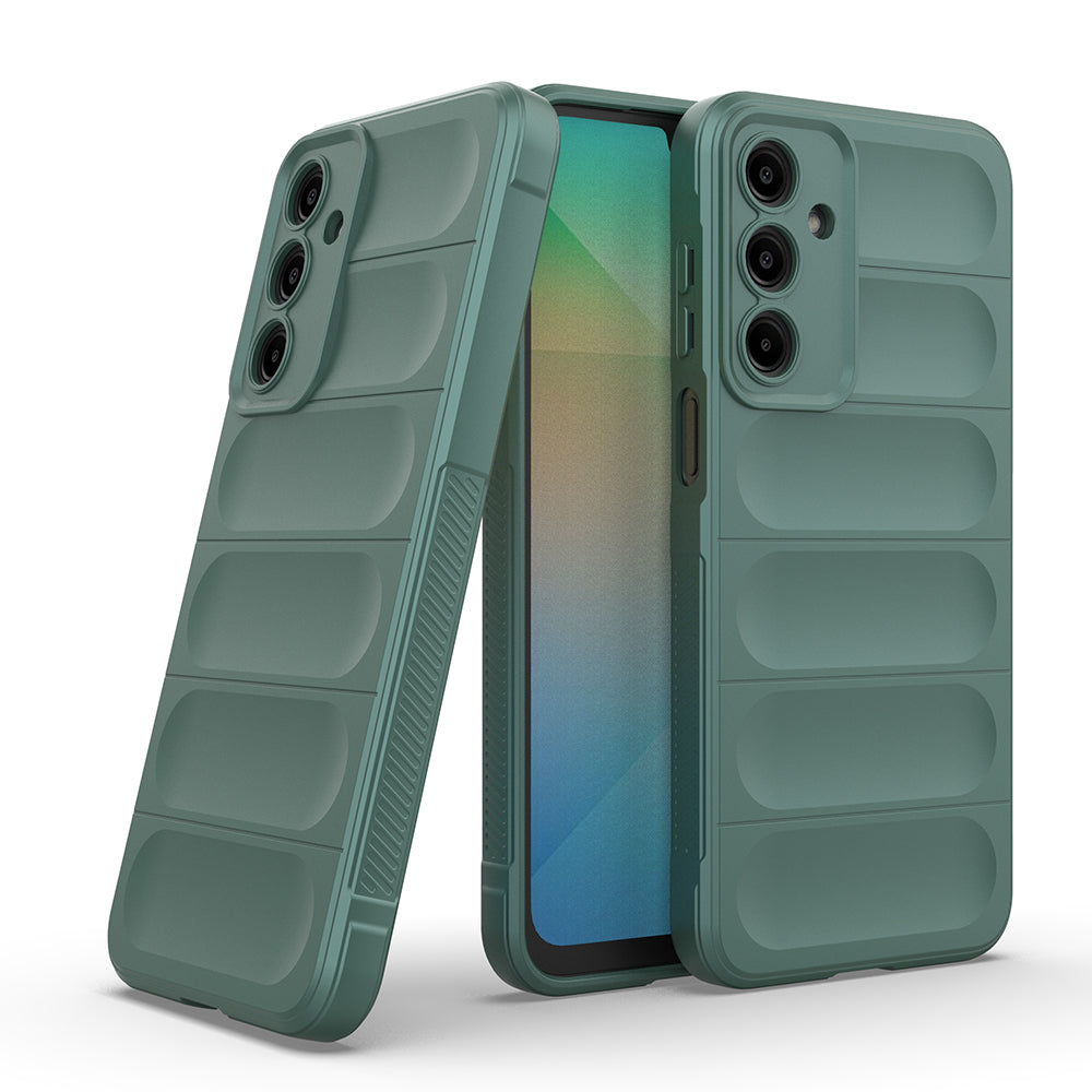 Galaxy A17 Kılıf Esnek TPU Oyuklu Arka Yüzey Tasarımlı Zore Etnik Silikon Kılıf