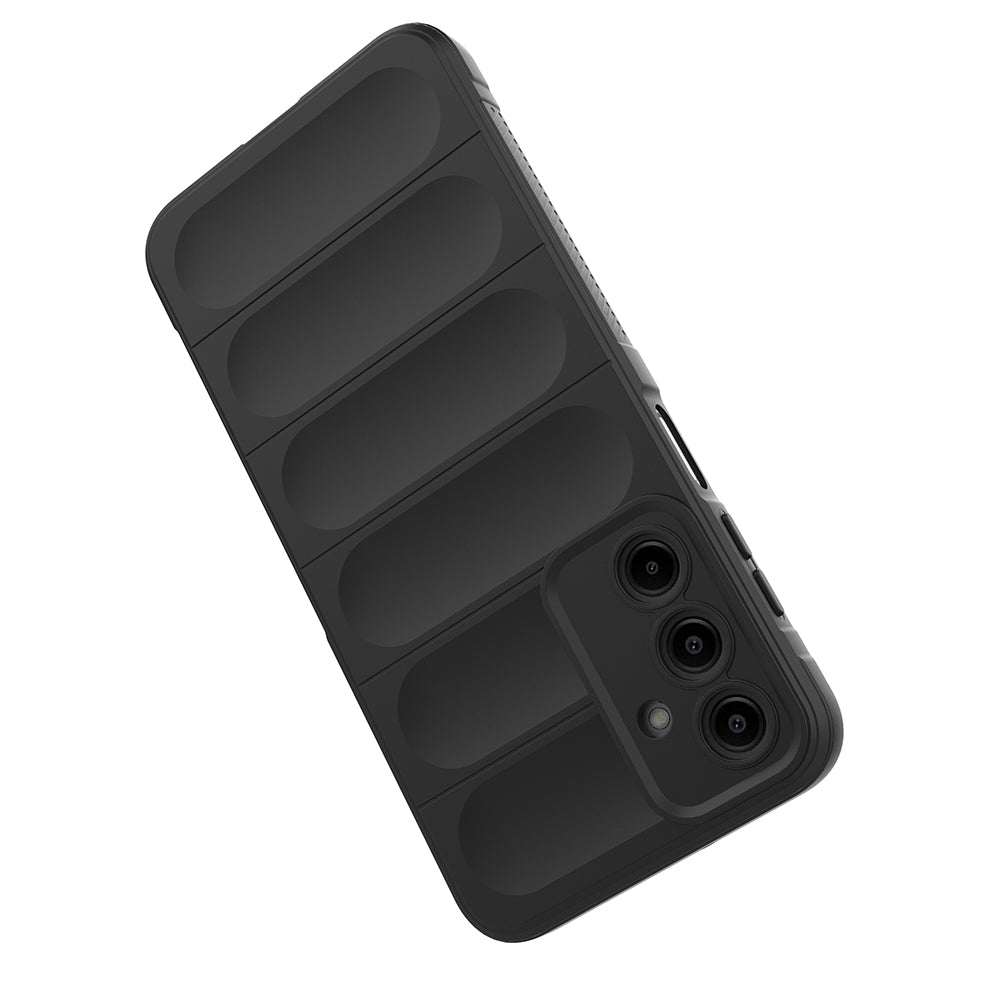 Galaxy A17 Kılıf Esnek TPU Oyuklu Arka Yüzey Tasarımlı Zore Etnik Silikon Kılıf