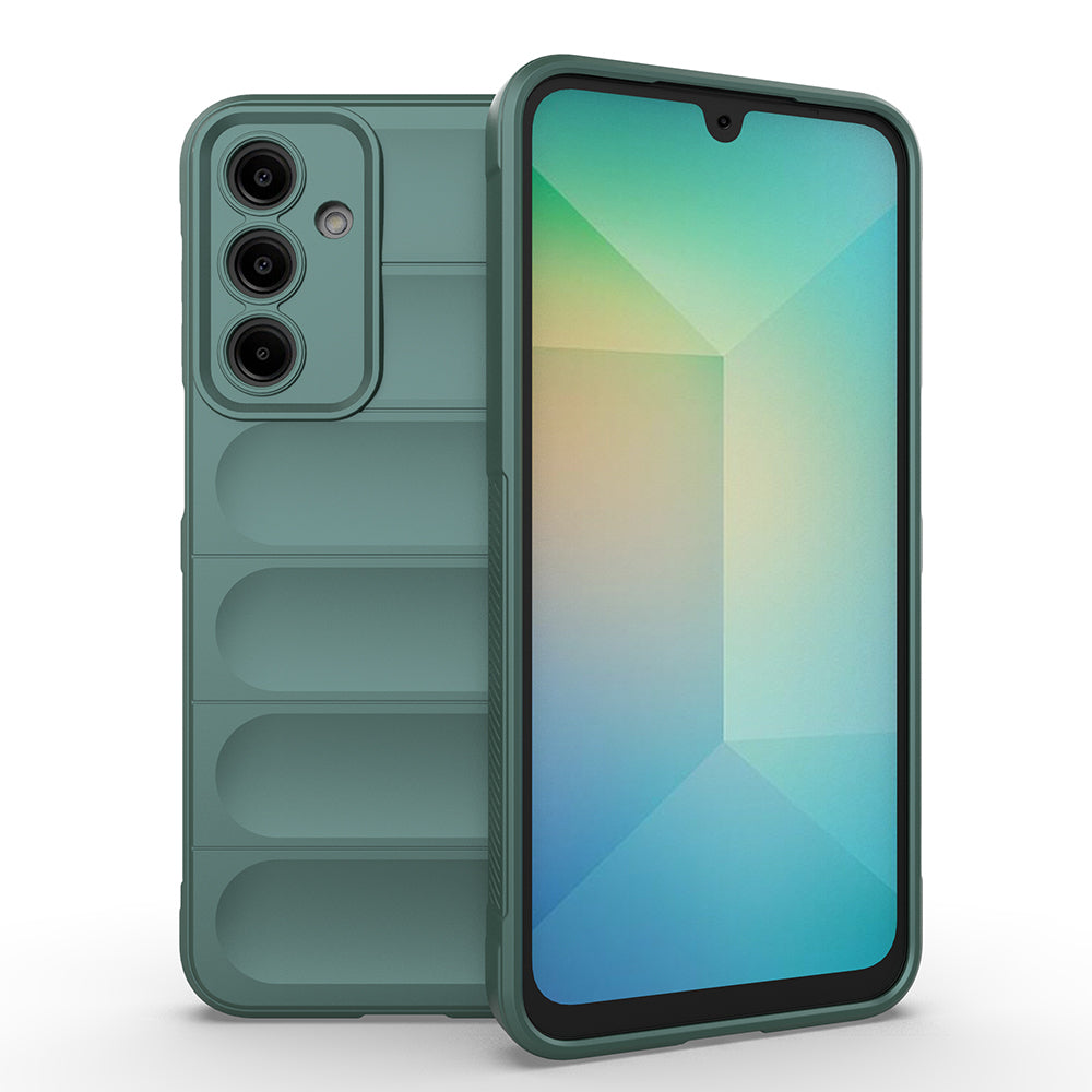Galaxy A17 Kılıf Esnek TPU Oyuklu Arka Yüzey Tasarımlı Zore Etnik Silikon Kılıf