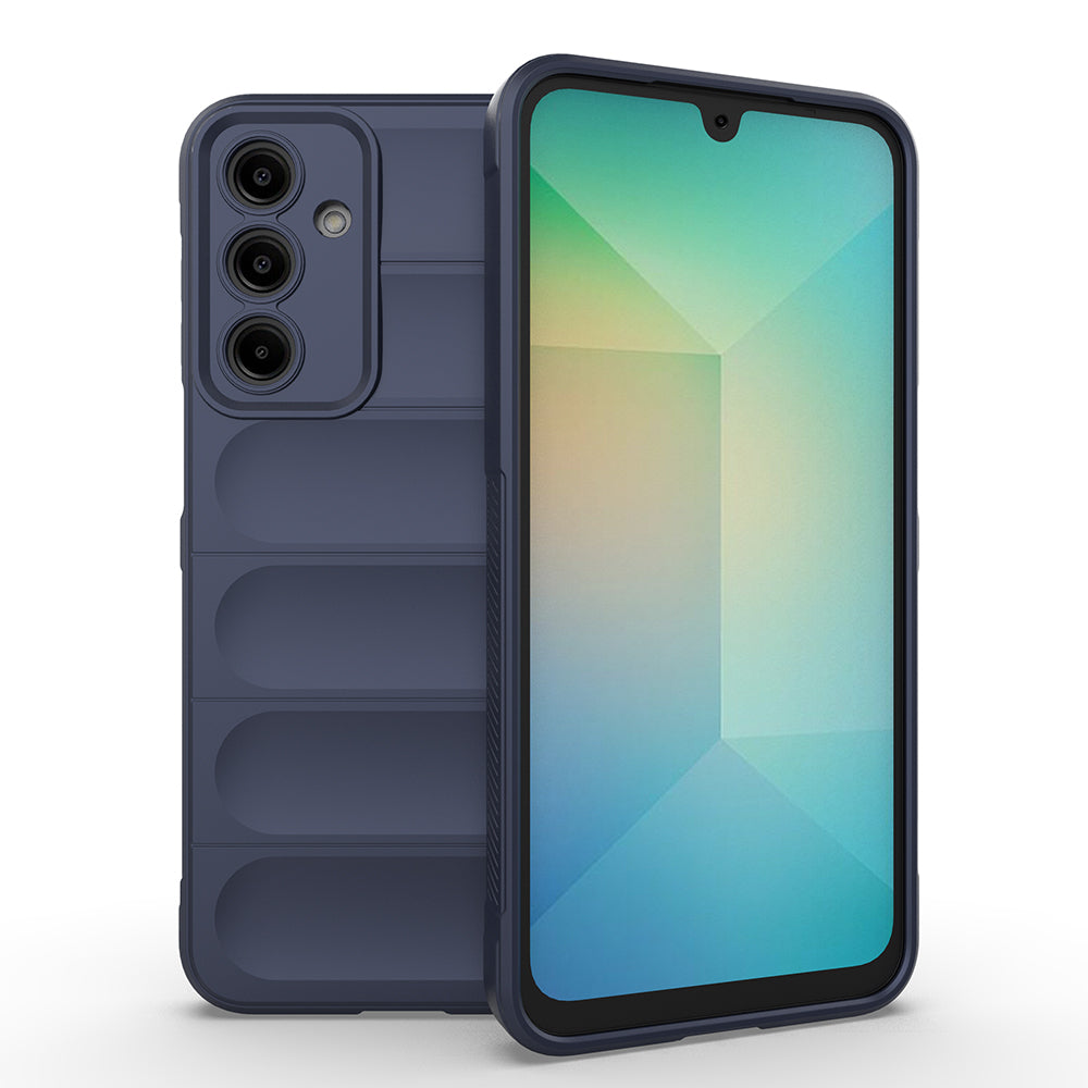 Galaxy A17 Kılıf Esnek TPU Oyuklu Arka Yüzey Tasarımlı Zore Etnik Silikon Kılıf