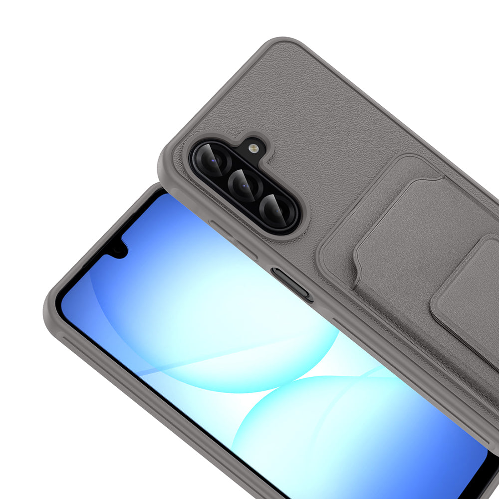 Galaxy A17 Kılıf Kartlıklı TPU Zore Bikart Kılıf