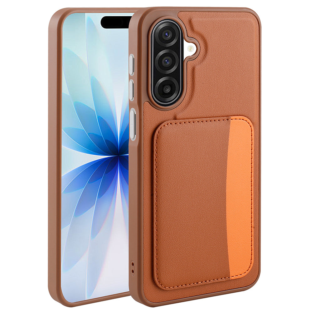 Galaxy A17 Kılıf Kartlıklı Zore X-Kart Silikon Kılıf