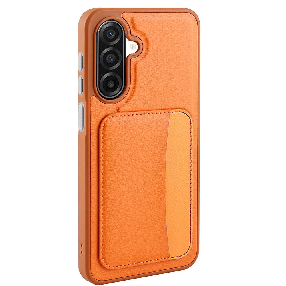 Galaxy A17 Kılıf Kartlıklı Zore X-Kart Silikon Kılıf