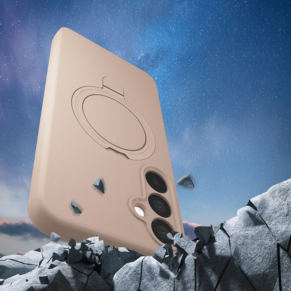 Galaxy A17 Kılıf M-safe Şarj Özellikli Standlı Zore Samara Kılıf