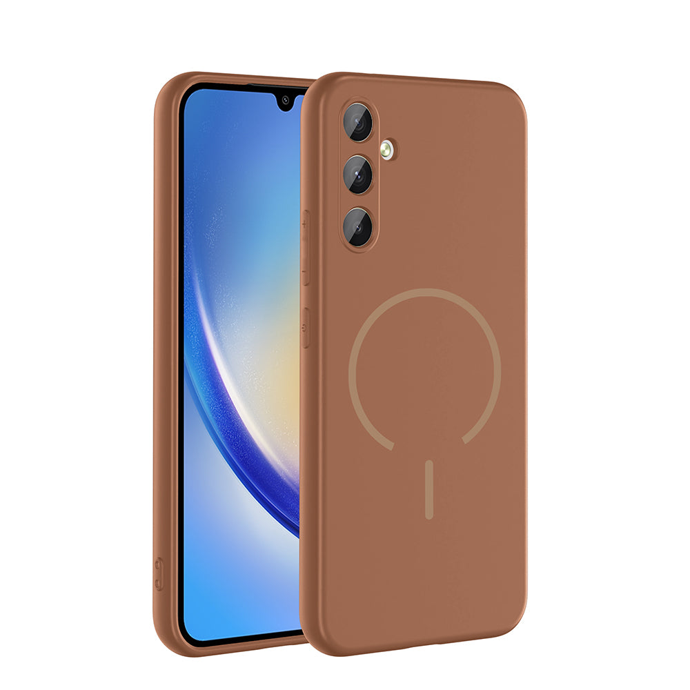 Galaxy A24 Kılıf M-safe Şarj Özellikli Zore Meta Kılıf