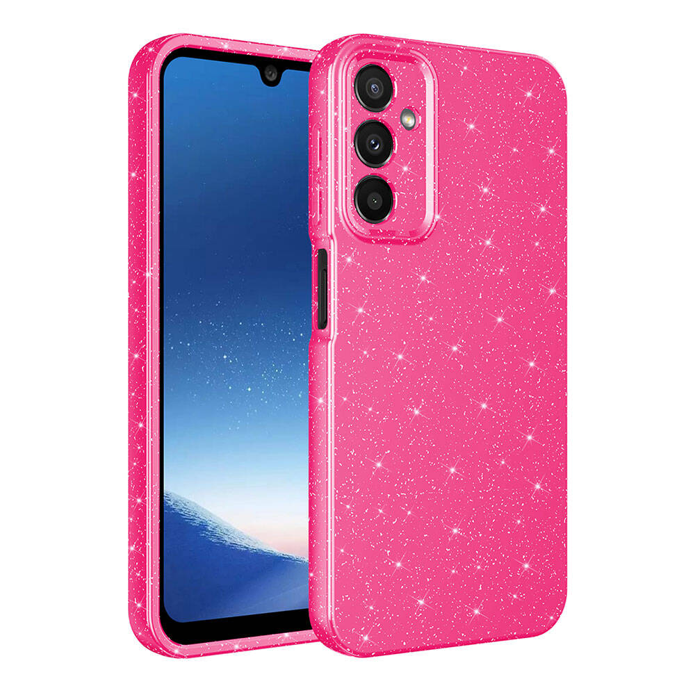 Galaxy A25 Kılıf Kamera Korumalı Simli Lüks Zore Koton Kılıf
