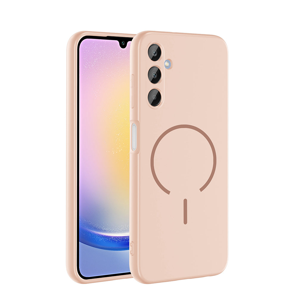 Galaxy A25 Kılıf M-safe Şarj Özellikli Zore Meta Kılıf