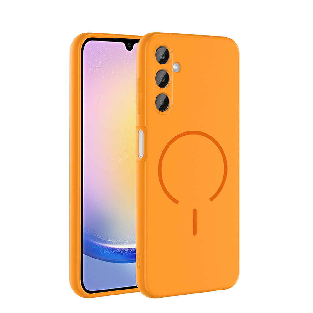 Galaxy A25 Kılıf M-safe Şarj Özellikli Zore Meta Kılıf