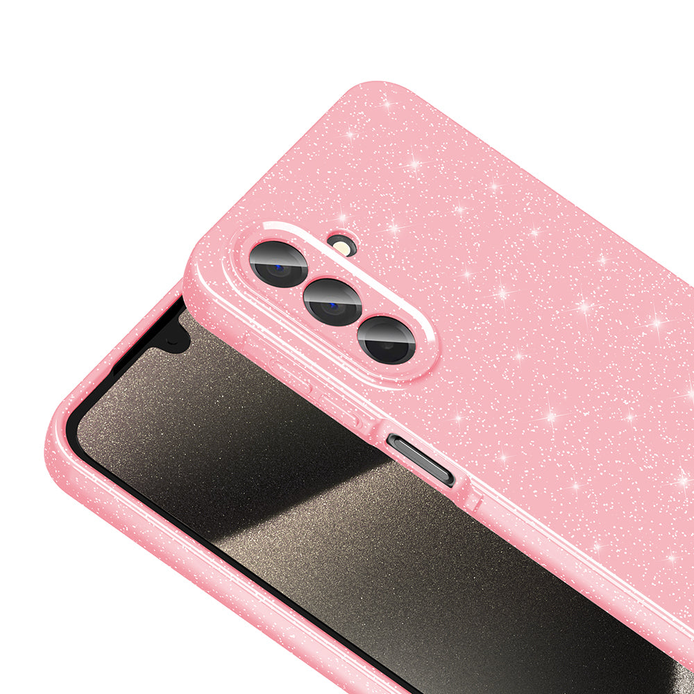 Galaxy A26 Kılıf Kamera Korumalı Simli Lüks Zore Koton Kılıf