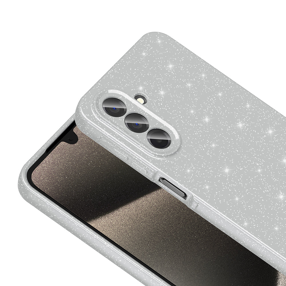 Galaxy A26 Kılıf Kamera Korumalı Simli Lüks Zore Koton Kılıf