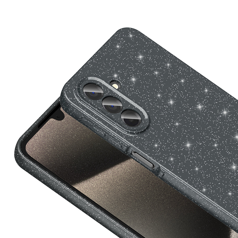 Galaxy A26 Kılıf Kamera Korumalı Simli Lüks Zore Koton Kılıf