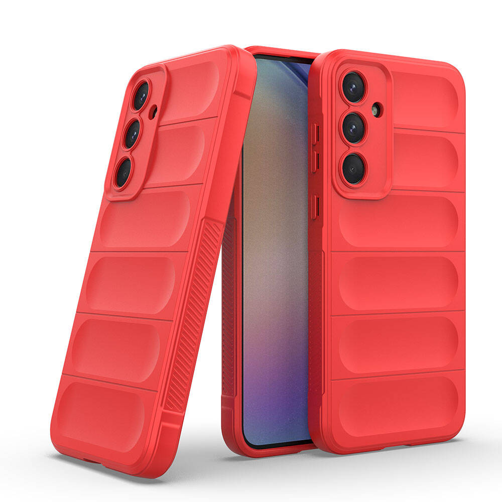 Galaxy A35 Kılıf Esnek TPU Oyuklu Arka Yüzey Tasarımlı Zore Etnik Silikon Kılıf