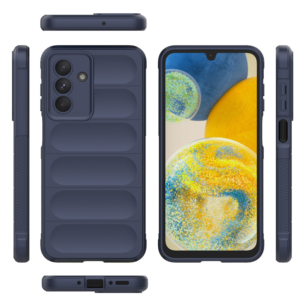 Galaxy A36 Kılıf Esnek TPU Oyuklu Arka Yüzey Tasarımlı Zore Etnik Silikon Kılıf