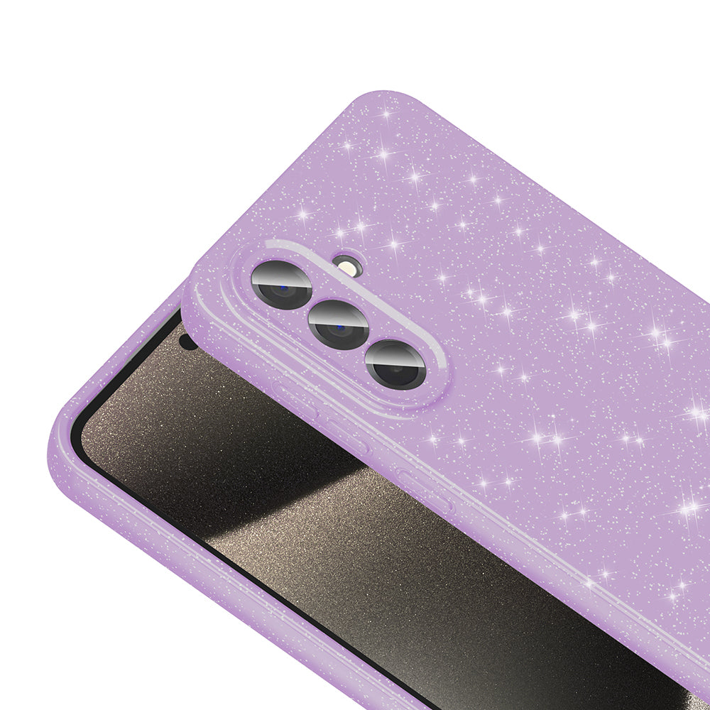 Galaxy A36 Kılıf Kamera Korumalı Simli Lüks Zore Koton Kılıf