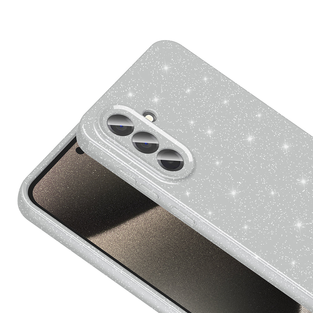 Galaxy A36 Kılıf Kamera Korumalı Simli Lüks Zore Koton Kılıf