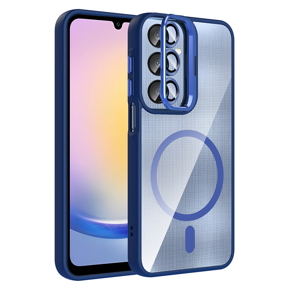 Galaxy A36 Kılıf Standlı ve Kamera Lens Hediyeli Zore Etro Kılıf